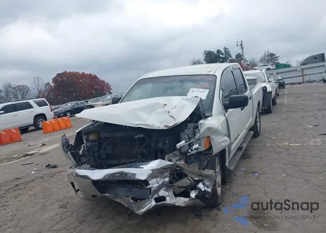 2014 Nissan Titan Sv из США, поврежденный, VIN 1N6BA0ED3EN505409